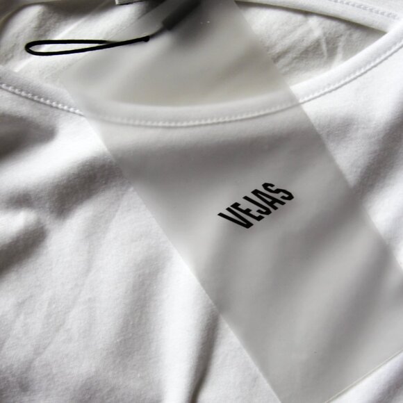 BNWT AW20 VEJAS OPEN BACK COTTON TSHIRT 34 - Picture 8 of 10